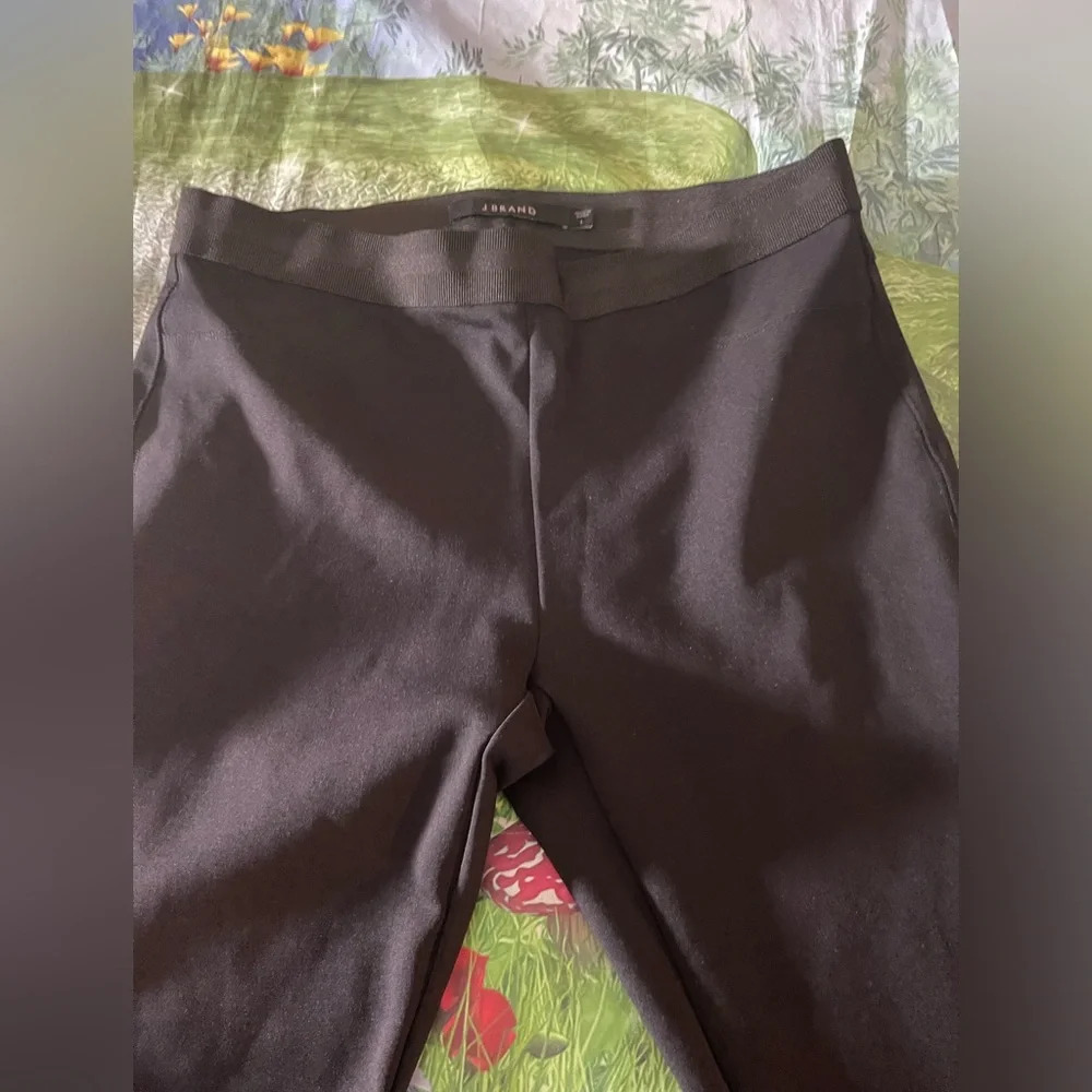 J Brand Quinn Sculpted Scuba Leggings, Black, Large, EUC - Picture 6 of 9